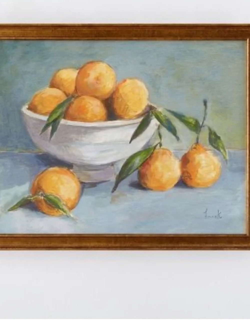 New Studio McGee Threshold 18” × 14” Citrus Harvest Framed Canvas Art